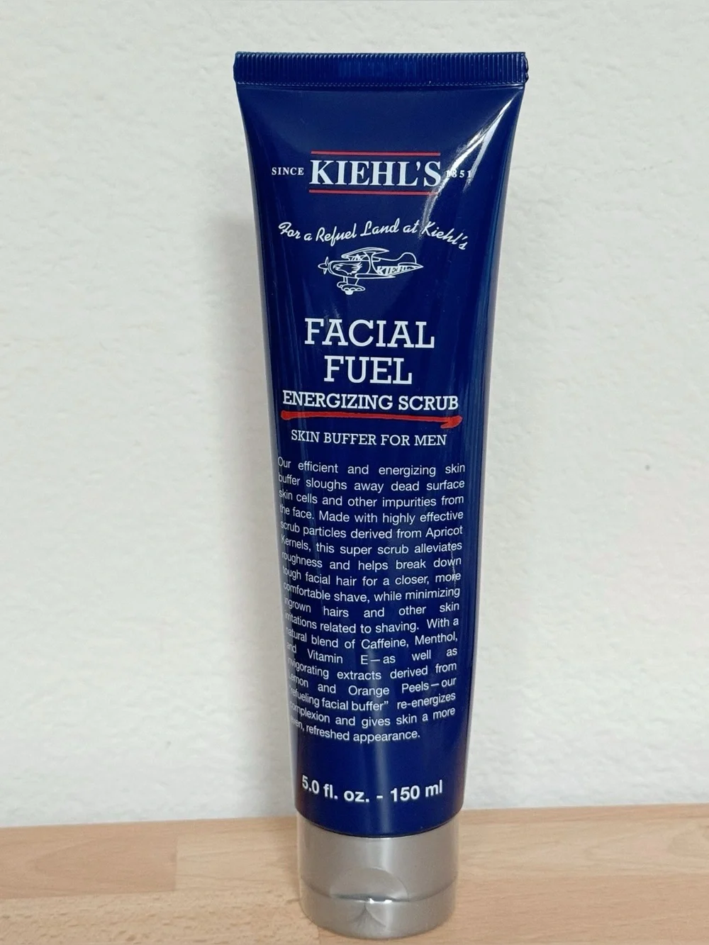 Kiehl's Facial Fuel Energizing Scrub Skin Buffer For Men 5 oz / 150 ml Sealed